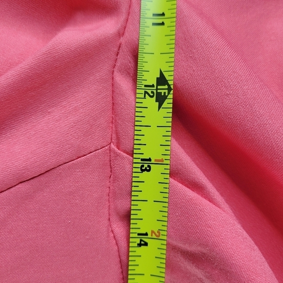Lane Bryant Capri Pants Size 16 38X23 Pink Pockets Belt Loops The 4 Season New - Picture 9 of 11